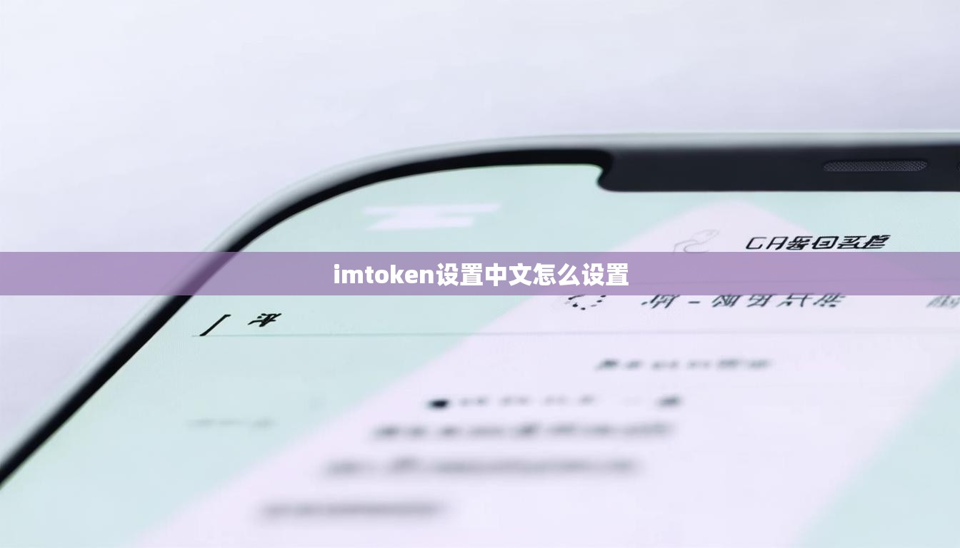 imtoken设置中文怎么设置