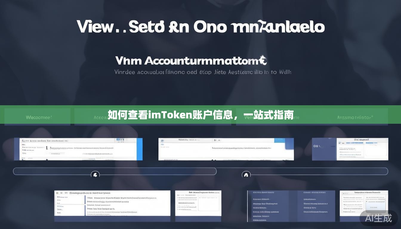 如何查看imToken账户信息，一站式指南