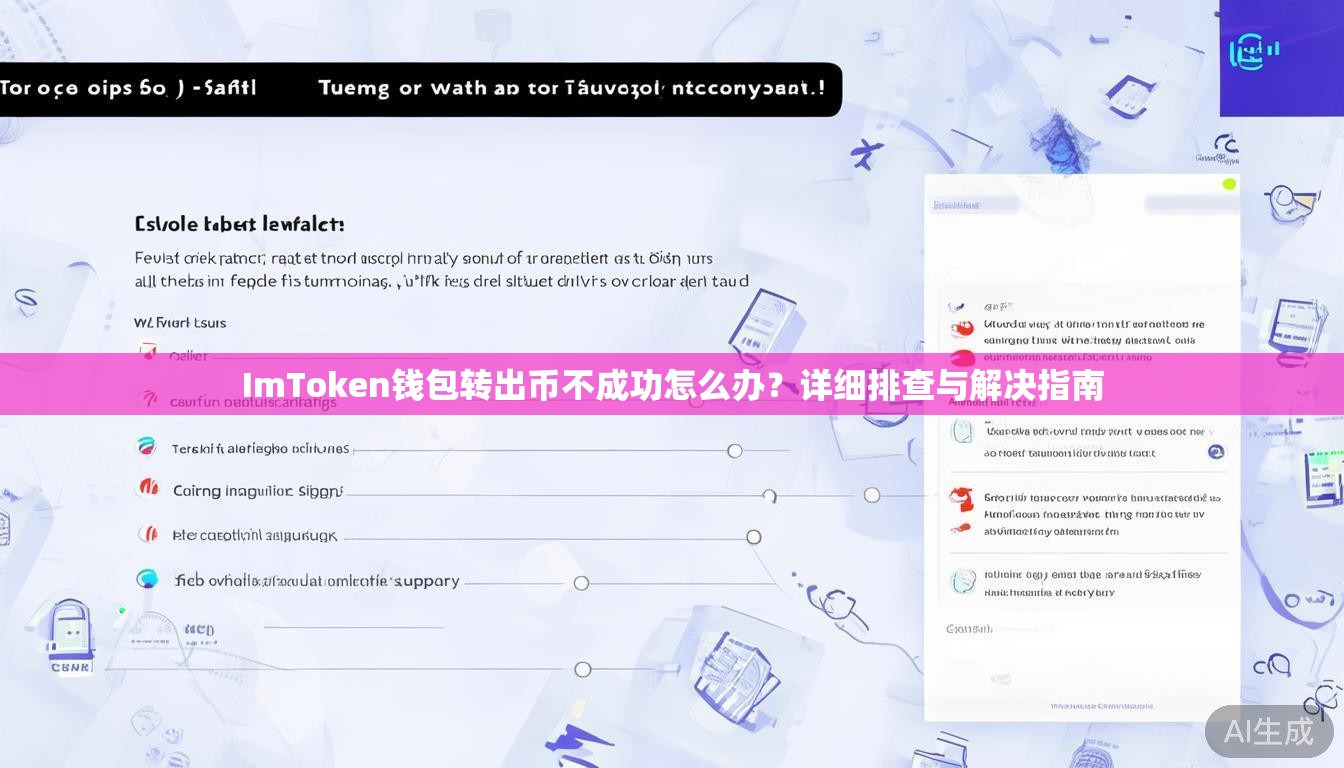ImToken钱包转出币不成功怎么办？详细排查与解决指南