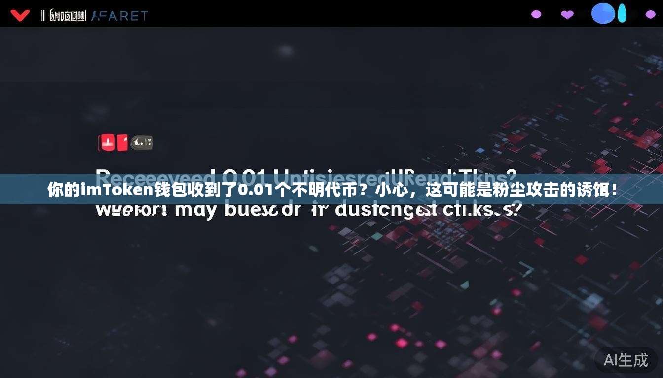 你的imToken钱包收到了0.01个不明代币？小心，这可能是粉尘攻击的诱饵！