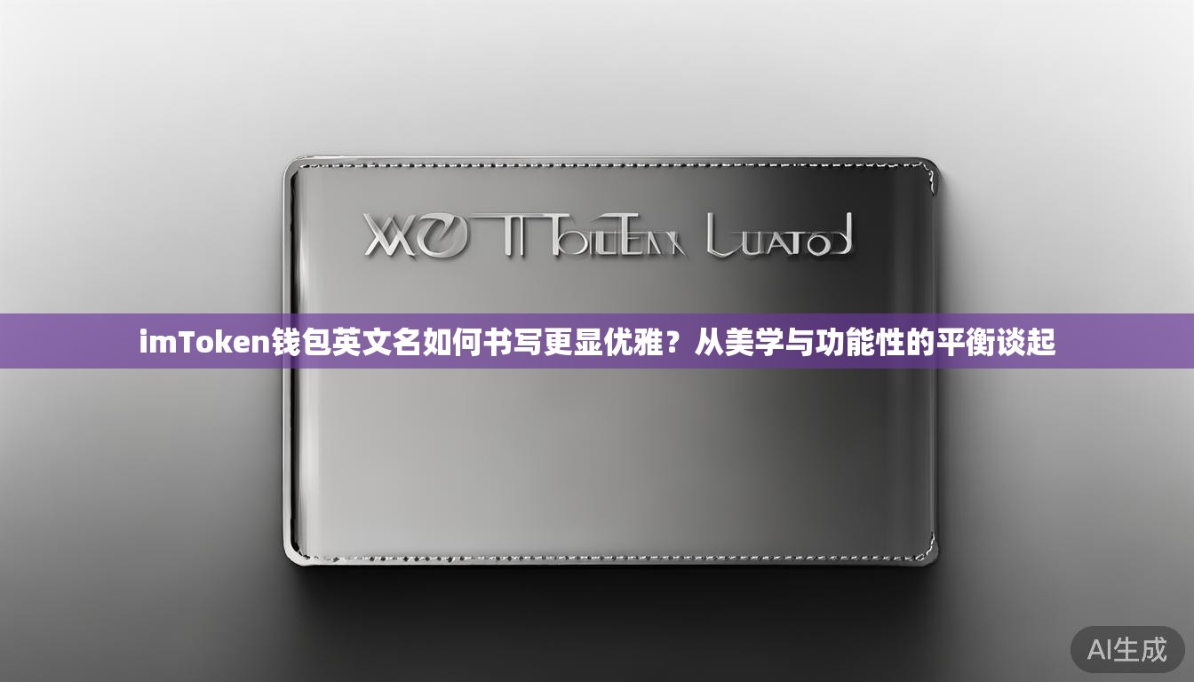 imToken钱包英文名如何书写更显优雅？从美学与功能性的平衡谈起