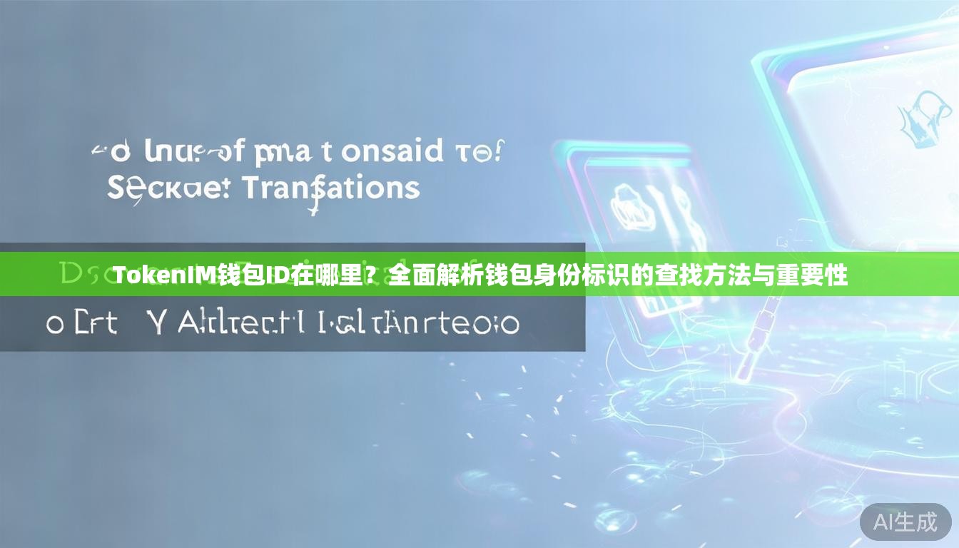 TokenIM钱包ID在哪里？全面解析钱包身份标识的查找方法与重要性