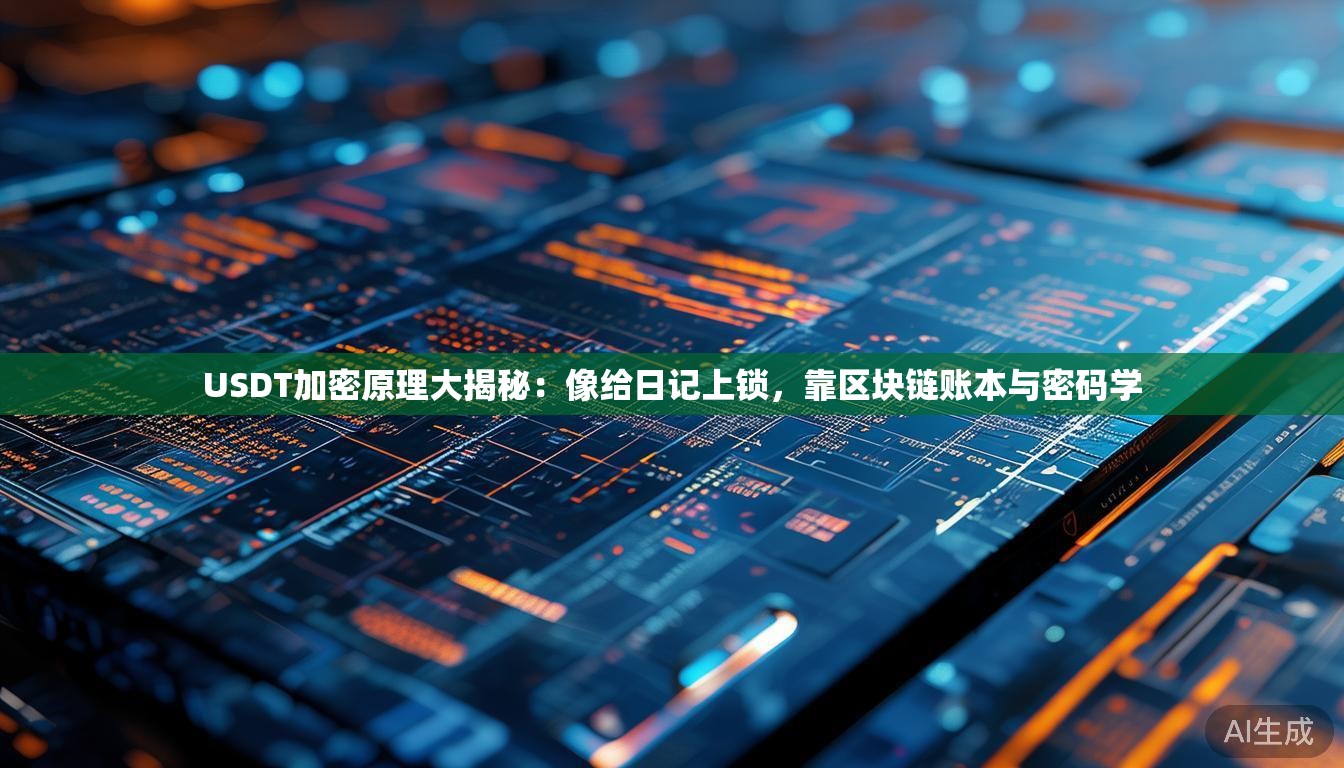 USDT加密原理大揭秘：像给日记上锁，靠区块链账本与密码学