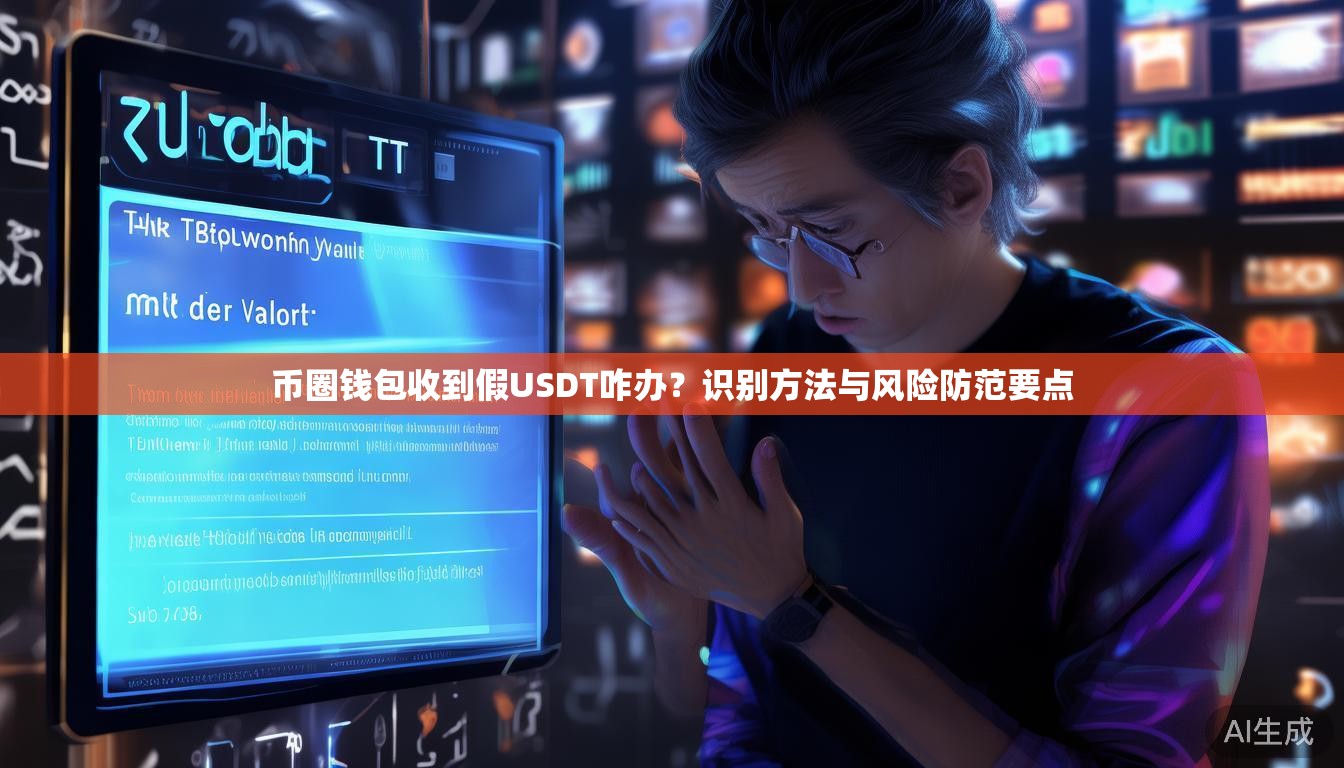 币圈钱包收到假USDT咋办？识别方法与风险防范要点