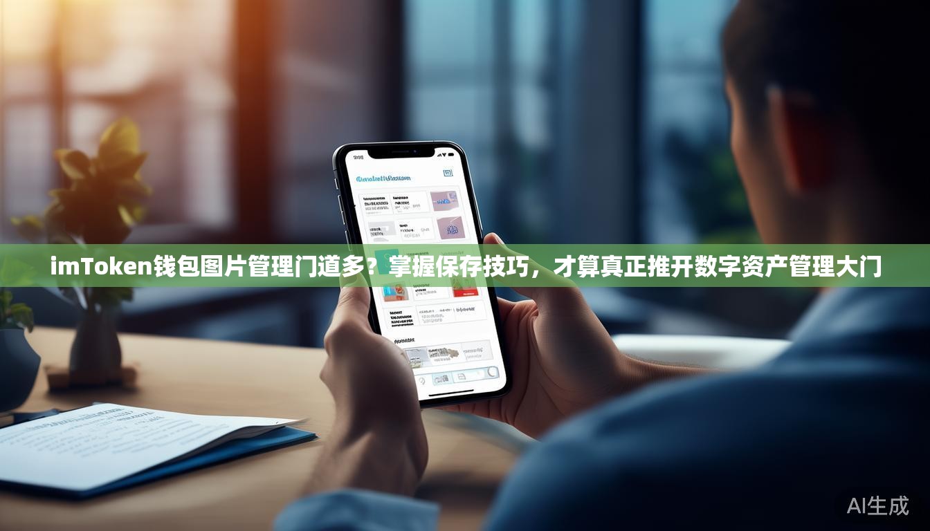 imToken钱包图片管理门道多？掌握保存技巧，才算真正推开数字资产管理大门
