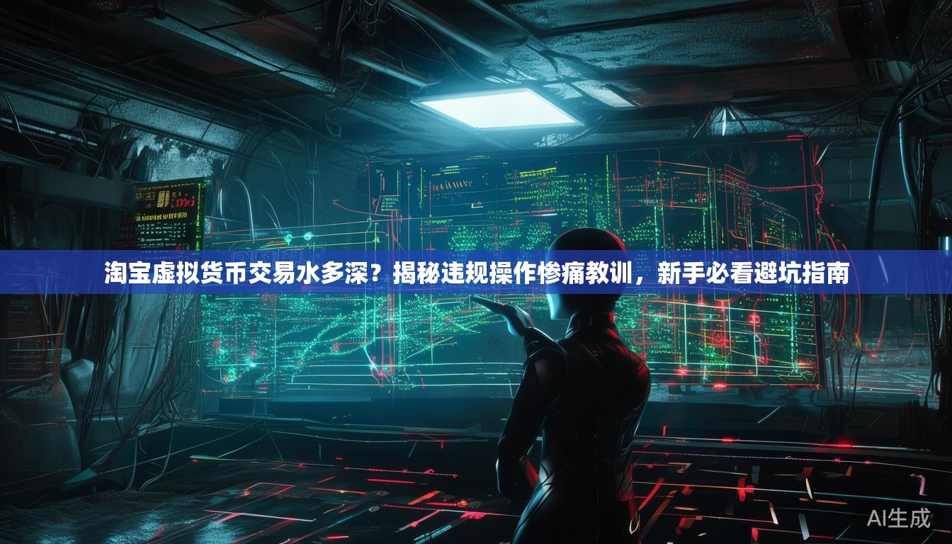 淘宝虚拟货币交易水多深？揭秘违规操作惨痛教训，新手必看避坑指南