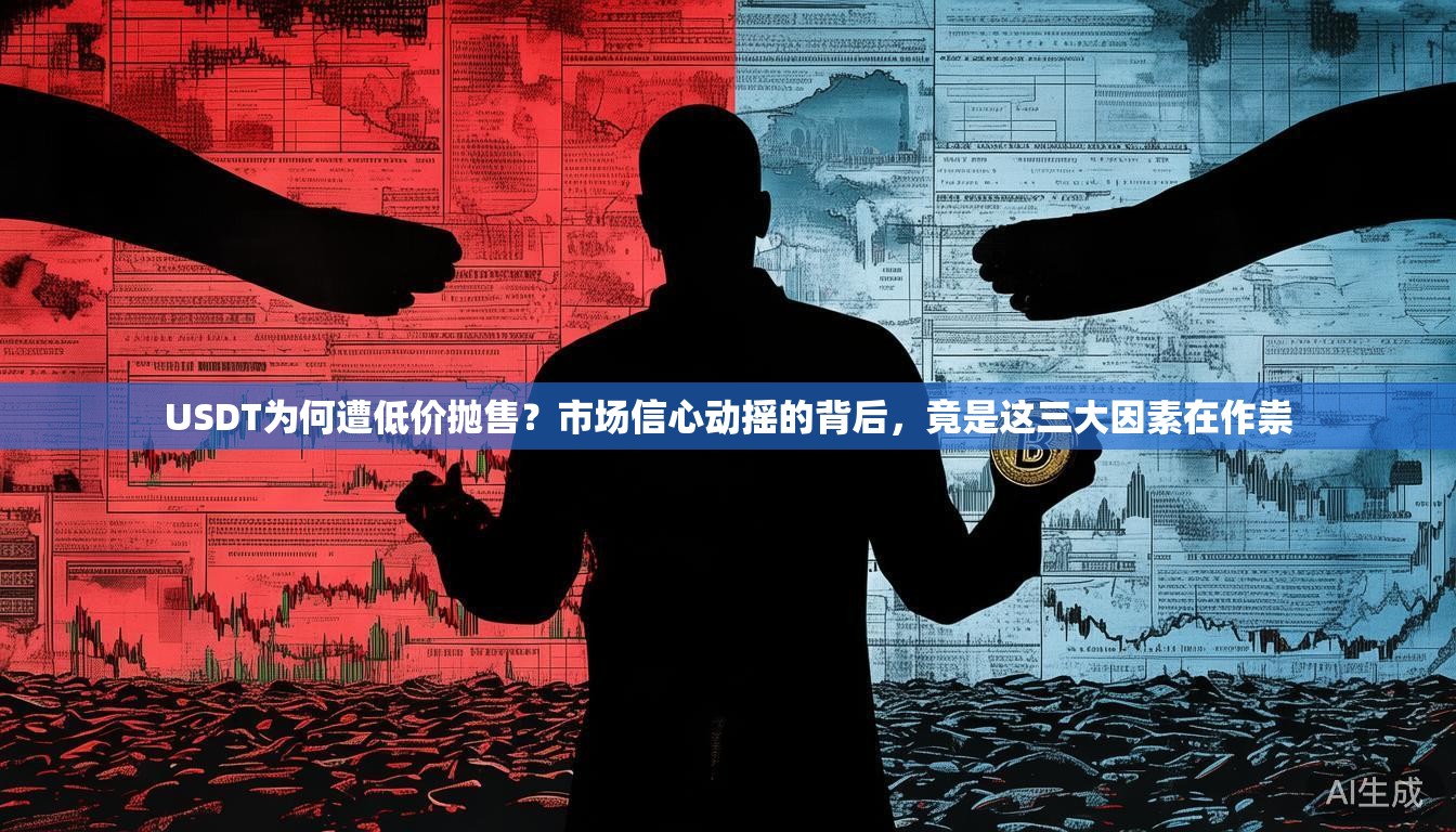 USDT为何遭低价抛售？市场信心动摇的背后，竟是这三大因素在作祟