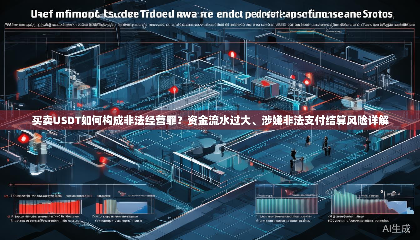 买卖USDT如何构成非法经营罪？资金流水过大、涉嫌非法支付结算风险详解