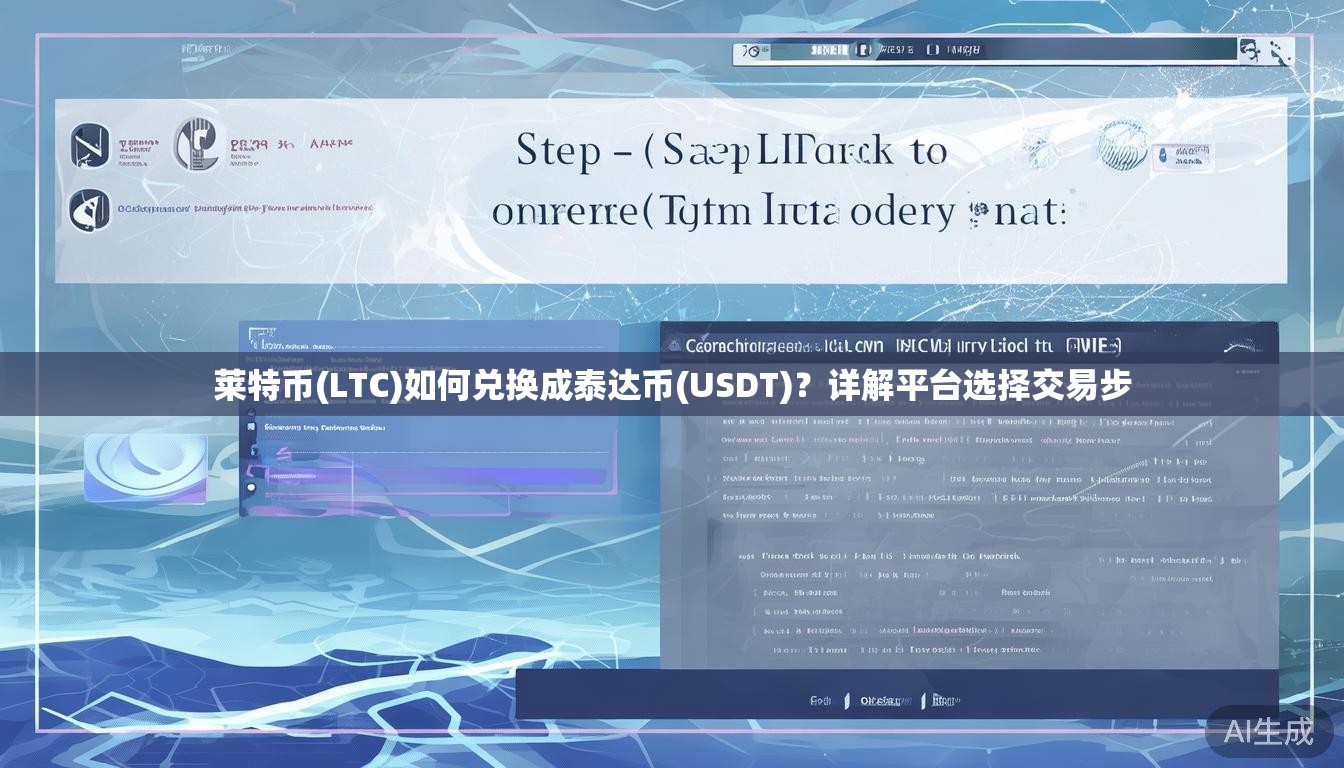 莱特币(LTC)如何兑换成泰达币(USDT)？详解平台选择交易步