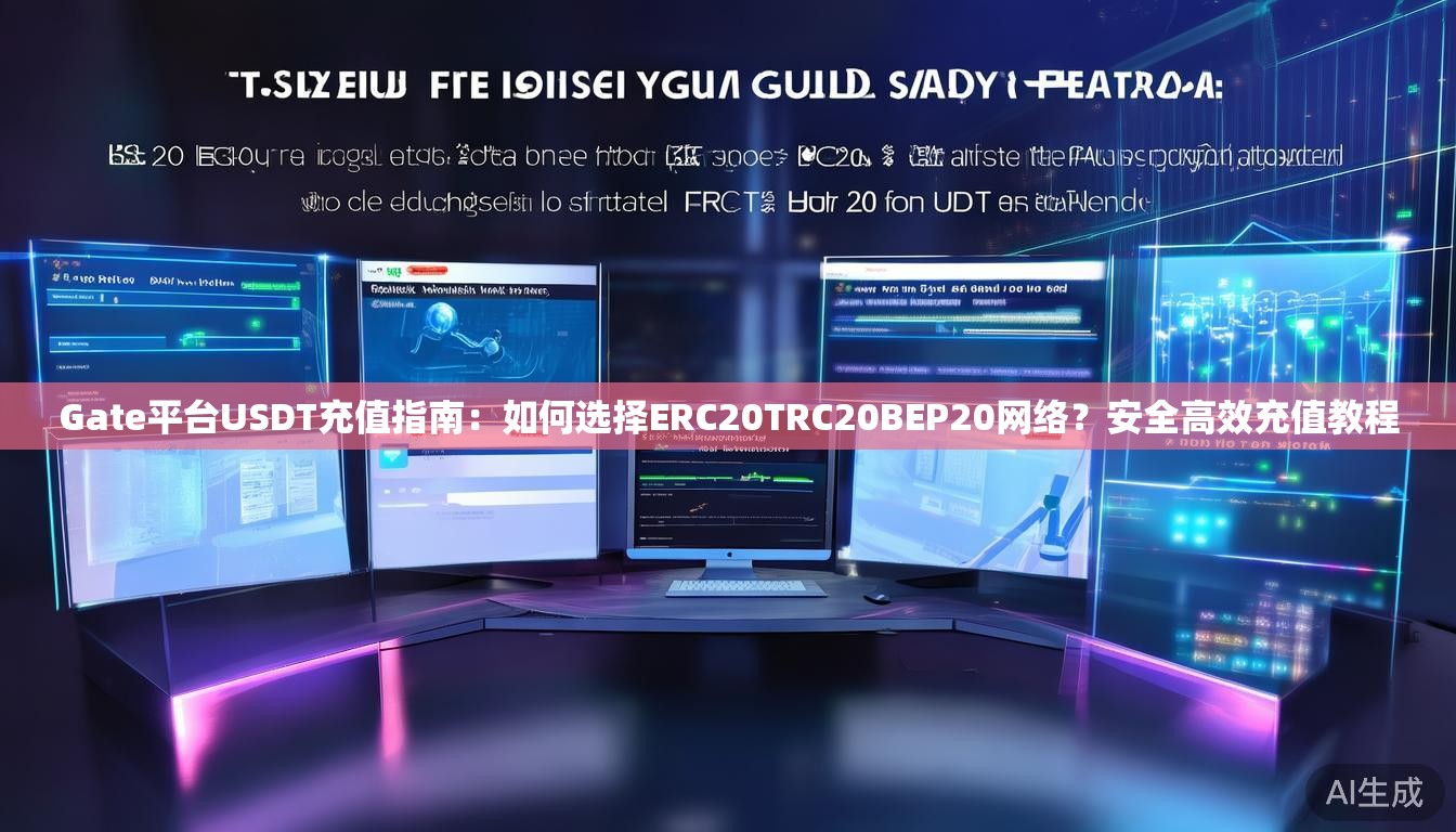 Gate平台USDT充值指南：如何选择ERC20TRC20BEP20网络？安全高效充值教程