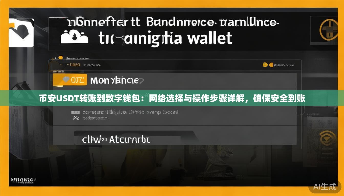 币安USDT转账到数字钱包：网络选择与操作步骤详解，确保安全到账