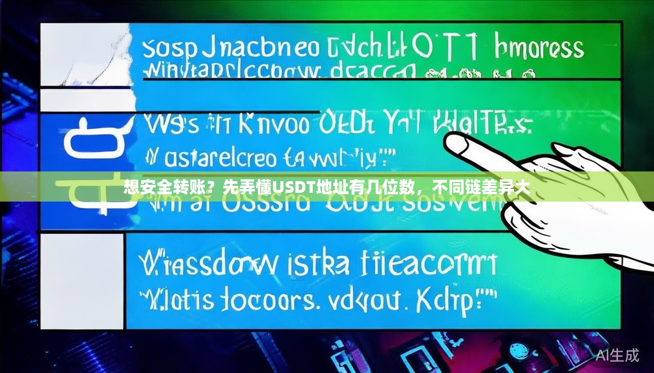 想安全转账？先弄懂USDT地址有几位数，不同链差异大