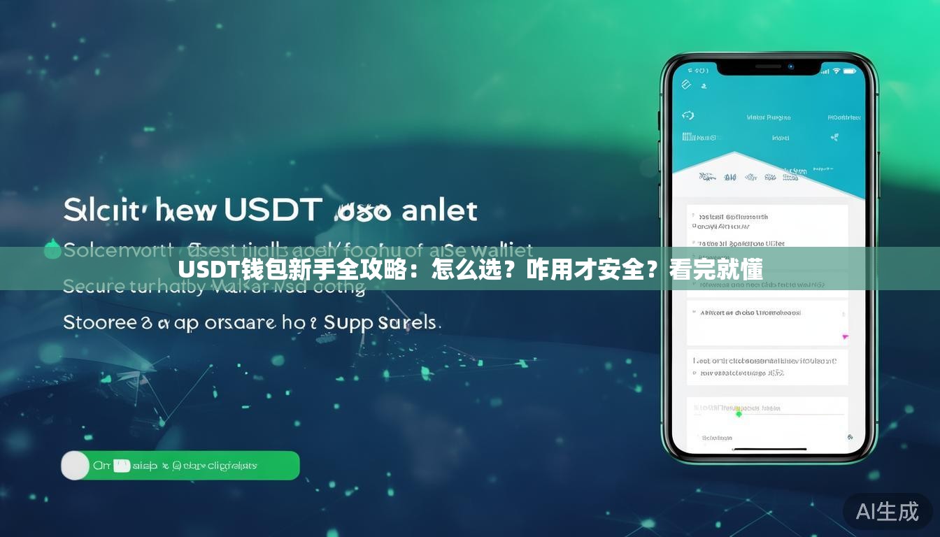 USDT钱包新手全攻略：怎么选？咋用才安全？看完就懂