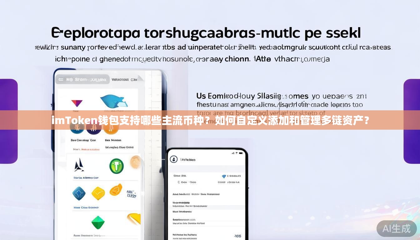 imToken钱包支持哪些主流币种？如何自定义添加和管理多链资产？