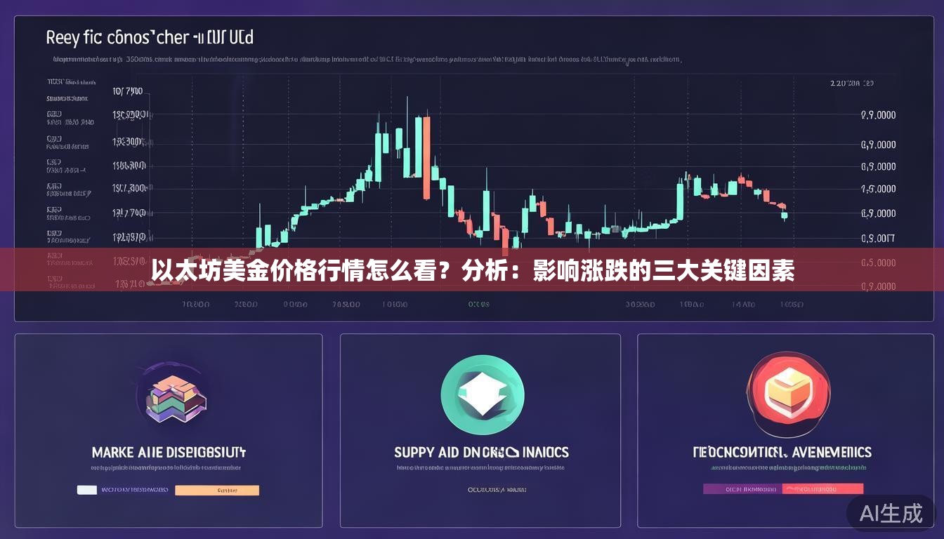 以太坊美金价格行情怎么看？分析：影响涨跌的三大关键因素