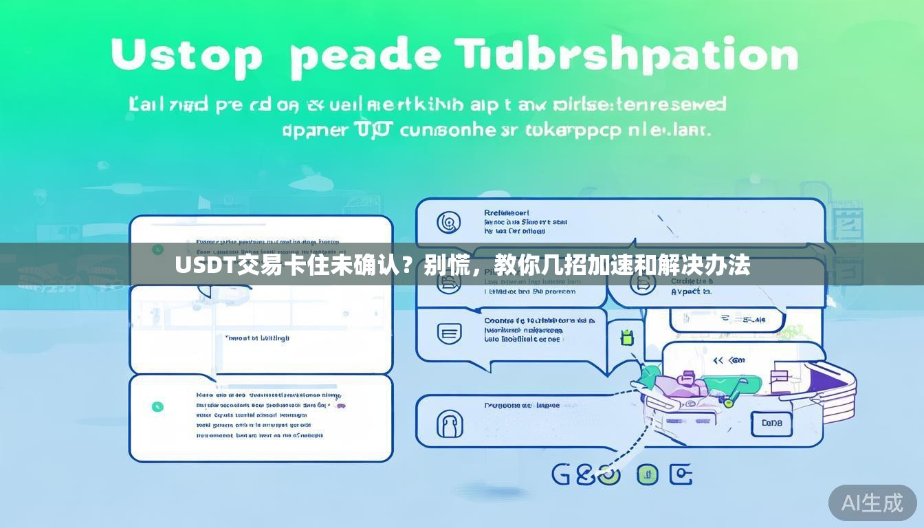 USDT交易卡住未确认？别慌，教你几招加速和解决办法