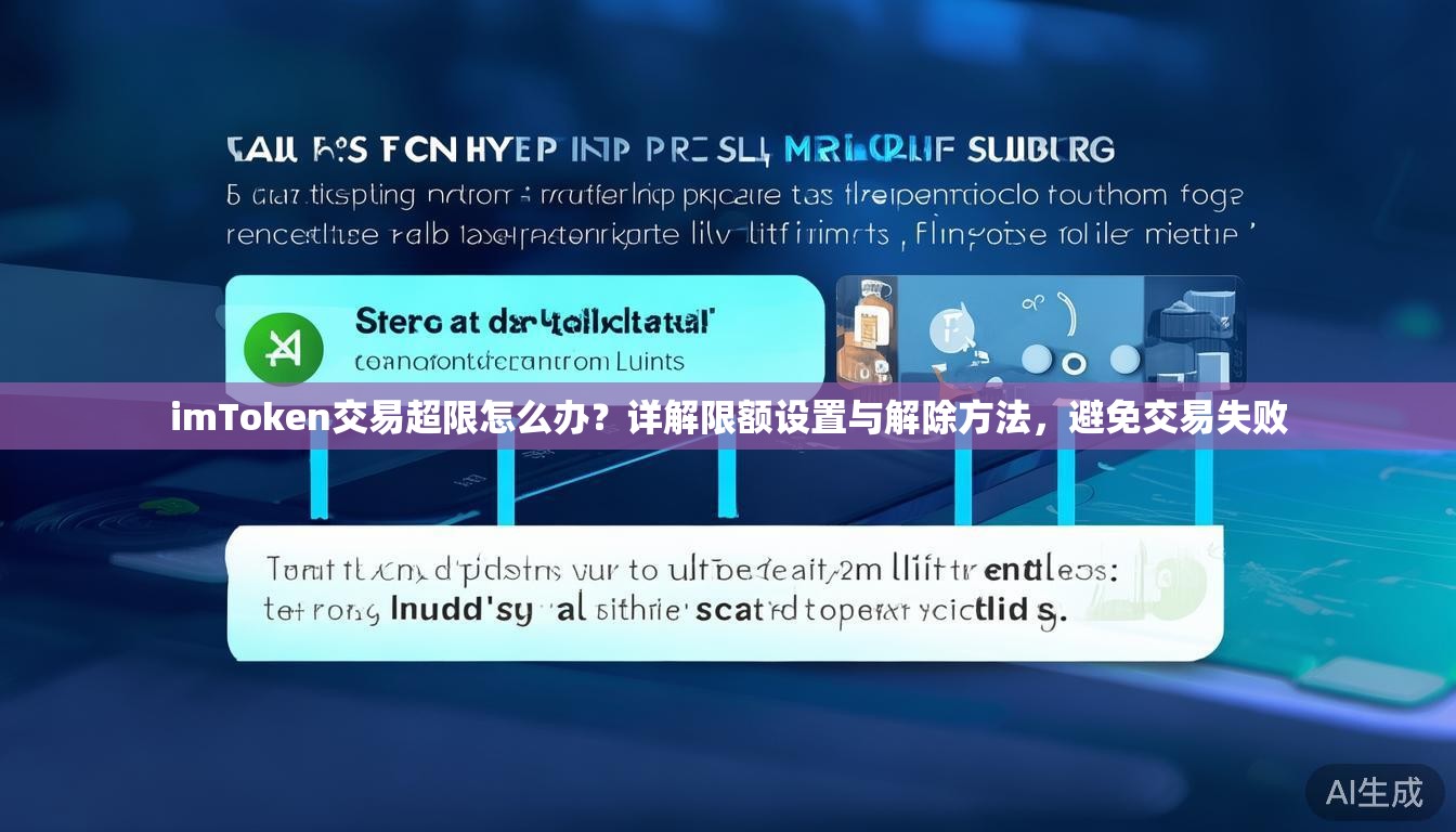 imToken交易超限怎么办？详解限额设置与解除方法，避免交易失败