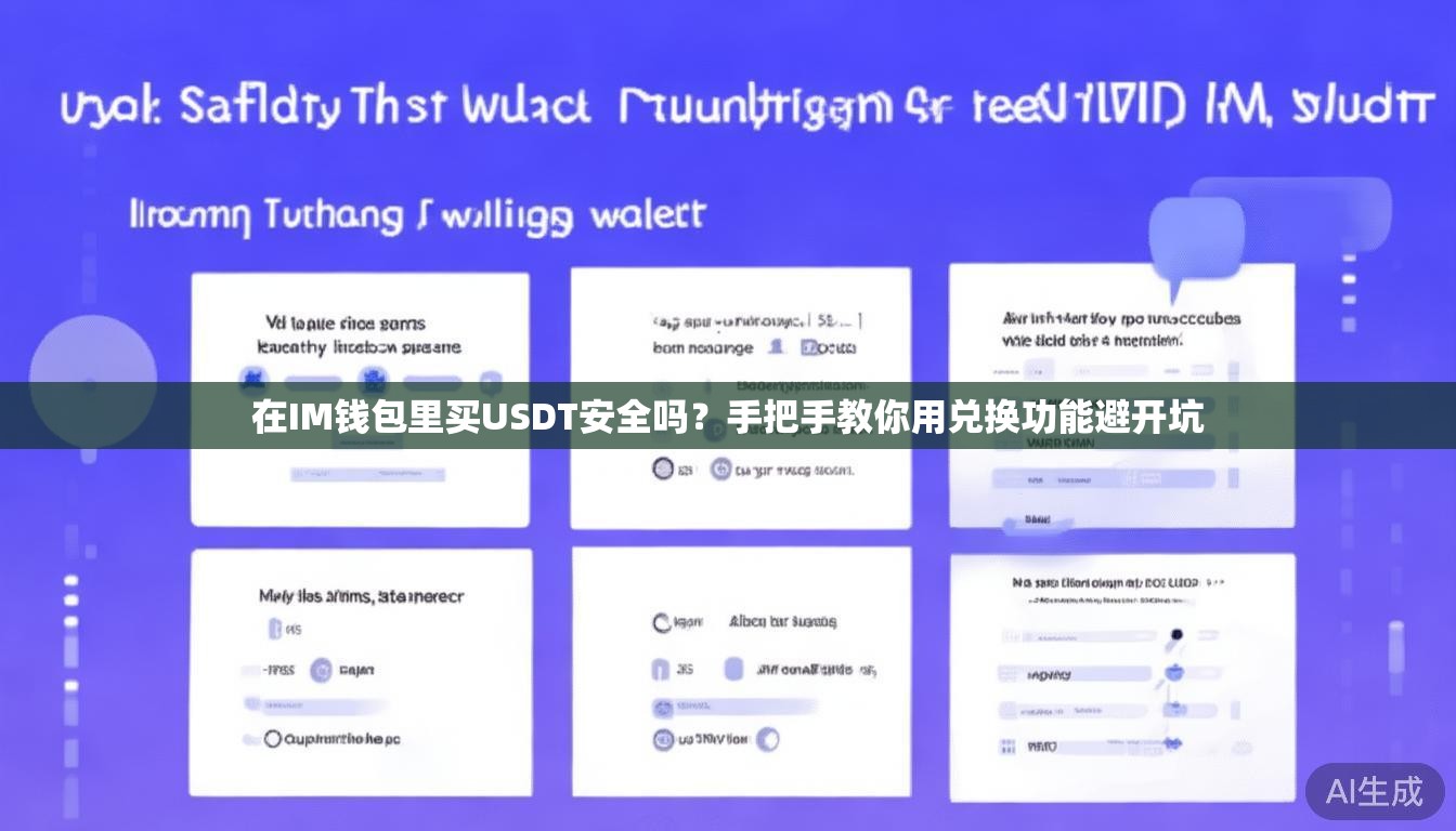 在IM钱包里买USDT安全吗？手把手教你用兑换功能避开坑