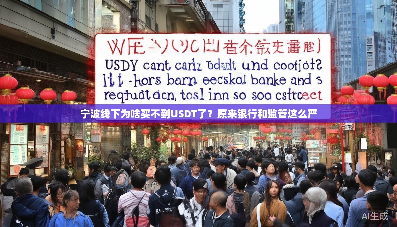 宁波线下为啥买不到USDT了？原来银行和监管这么严
