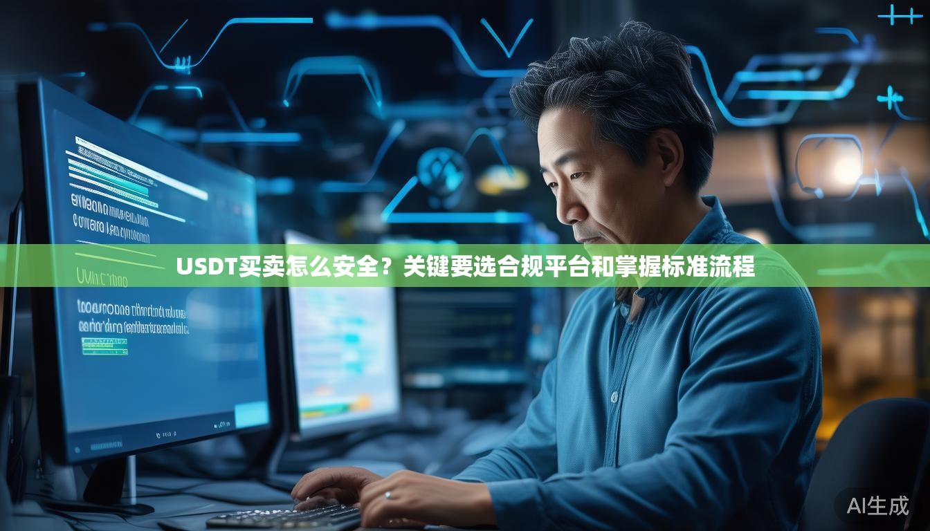 USDT买卖怎么安全？关键要选合规平台和掌握标准流程