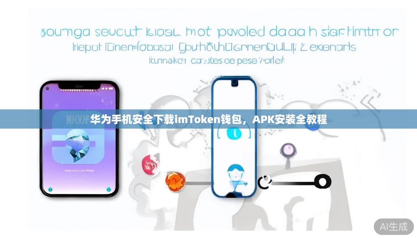 华为手机安全下载imToken钱包，APK安装全教程